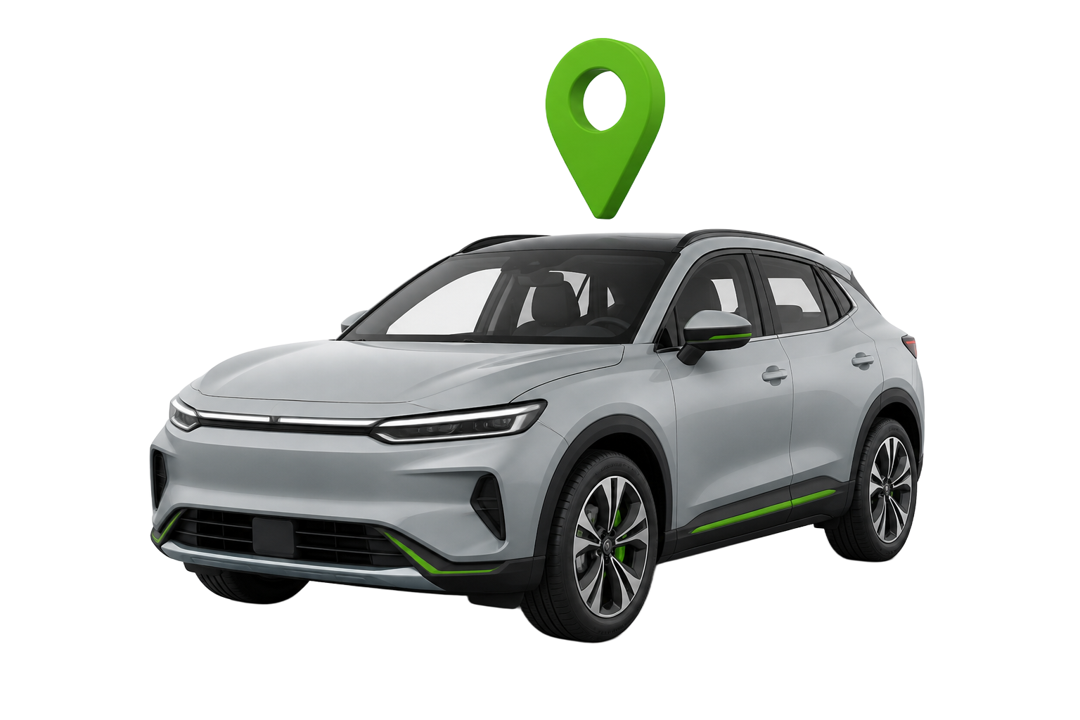 Veículo monitorado por GPS em tempo real